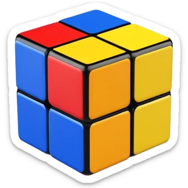 Rubik's cube  sticker