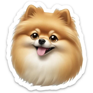 Pomeranian sticker