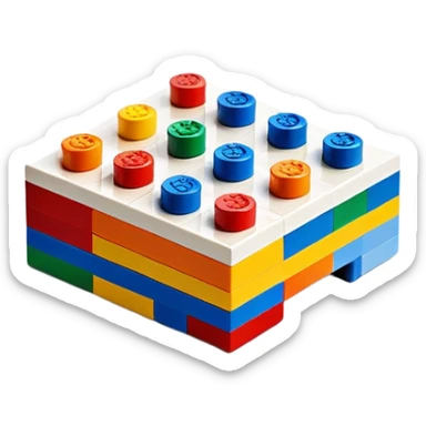 The lego part sticker