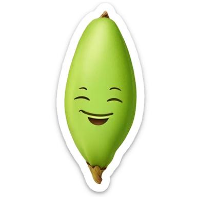 pistachio says happy Eid sticker