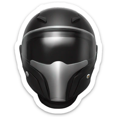 A full-face helmet specifically designed for motorcycle riding
 sticker