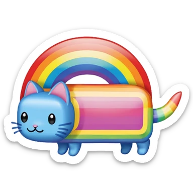 nyan cat sticker