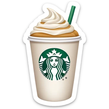 Starbucks cup ￼ sticker