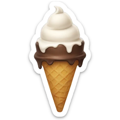 Ice cream sticker