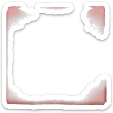 Light pink towel  sticker