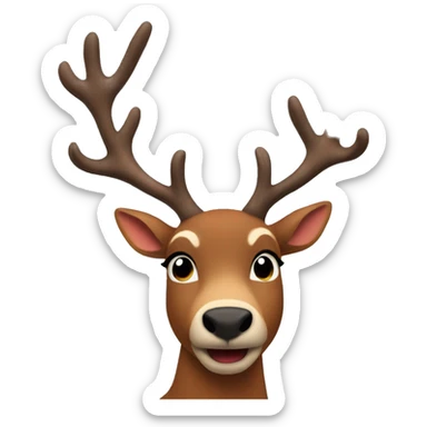 Rudolph sticker