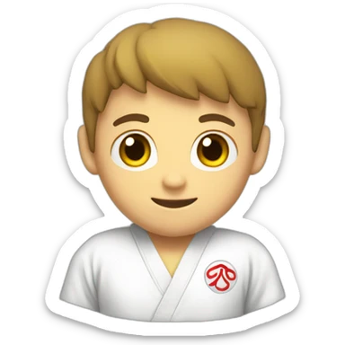 Judoka sticker