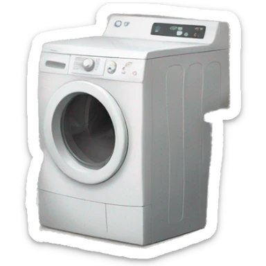 Aesthetic laundry  sticker