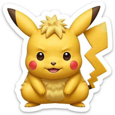 Pikachu sticker