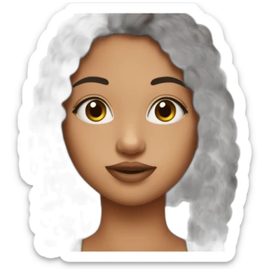 Poupette kenza sticker