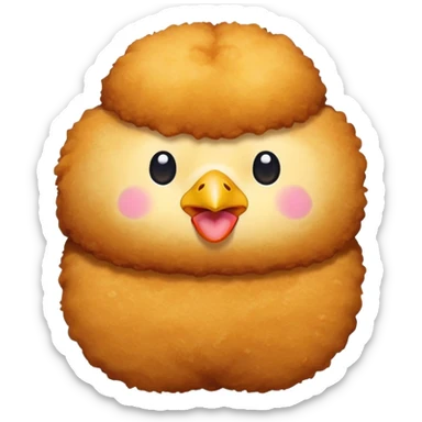 Chicken katsu sticker