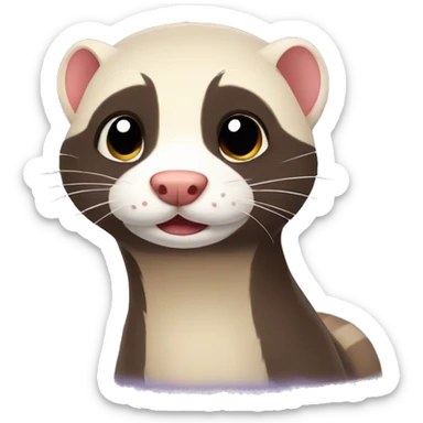 Ferret sticker
