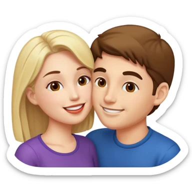 dosn adultos besandose sticker