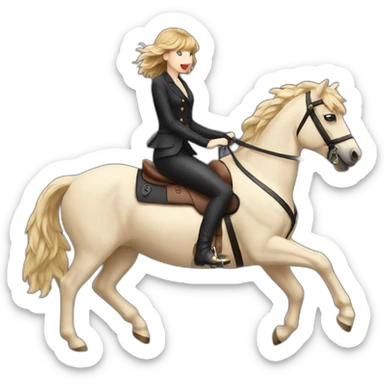 taylor-swift-riding-bbc sticker