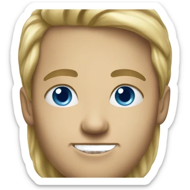 lawyer with blue eyes sticker