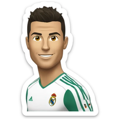 cristiano ronaldo 2008 sticker