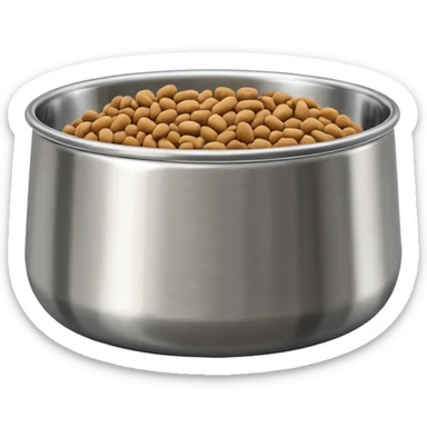 food bowl for pet sticker