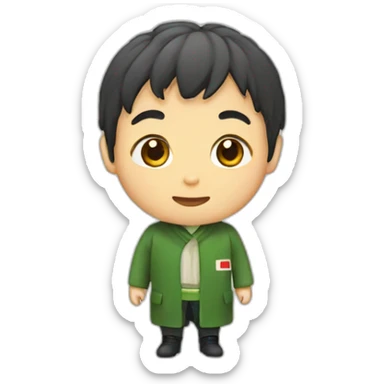 japanese living in Ireland sticker