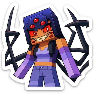 Extract the character from the background, including the clothes and accessories they are wearing, and place on a transparent background. Keep the original style and appearance exactly the same. and separately give me the picture

 sticker