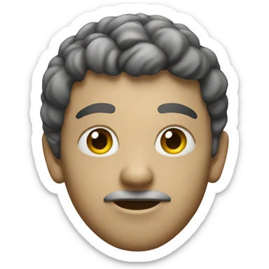 an emoji which represents AI sticker