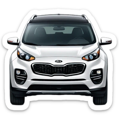white kia sportage from 2024 sticker
