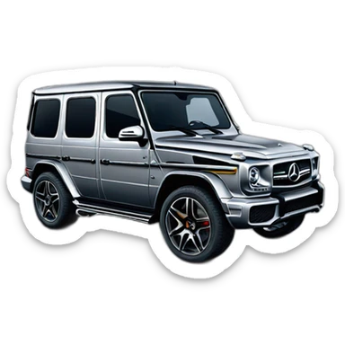 Mercedes G63 sticker