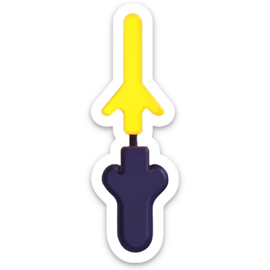 Neon cyberpunk style emoji, glowing terminal cursor with electric effects, futuristic hacker aesthetic sticker
