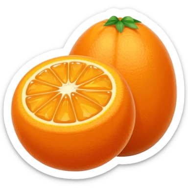 Orange opala sticker