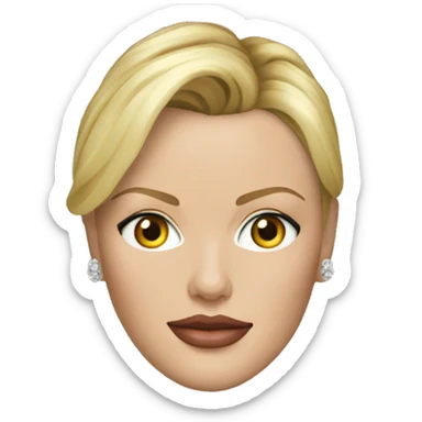 ultra realistic charlize theron wearing shirt sticker