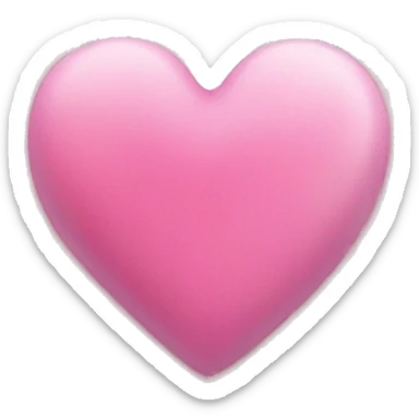 pink christmas heart sticker