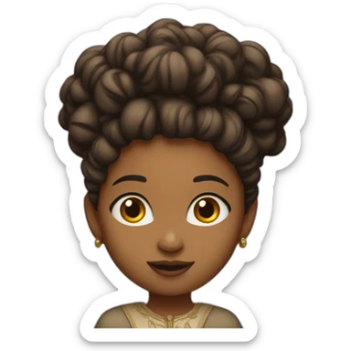 Meisje djamila sticker