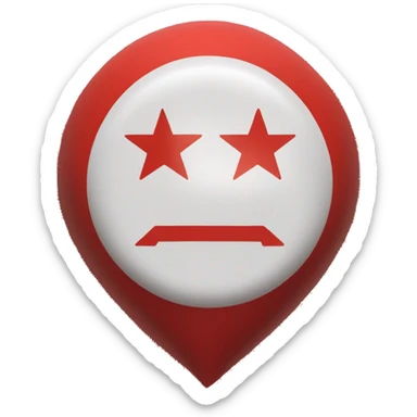 Drapeau URSS droit avec fond rouge sticker