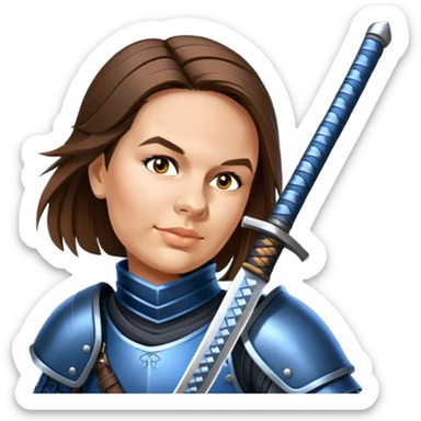 Samurai Defender sticker