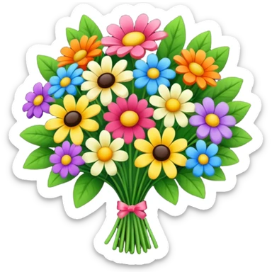 Fleurs sticker