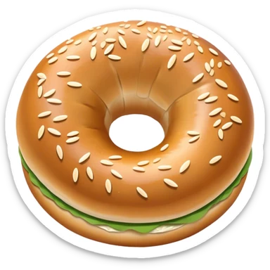 Bagel  sticker