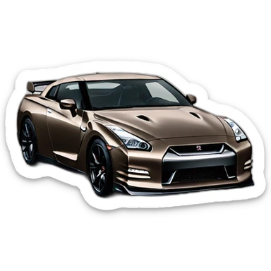 Nissan gtr r35 sticker