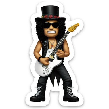 Slash from Guns'N'Roses sticker