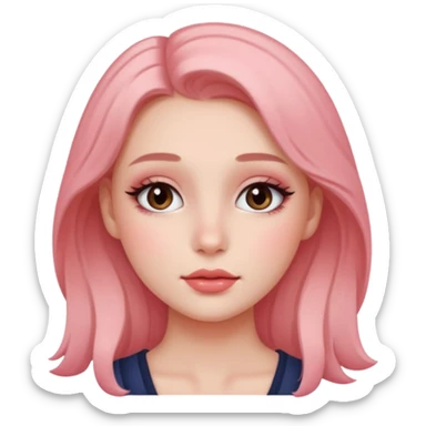 Aesthetic girly sticker