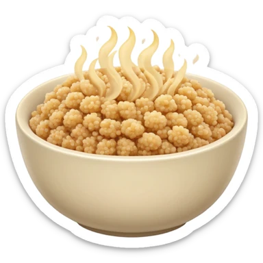 quinoa no face sticker