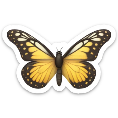 Butterfly sticker