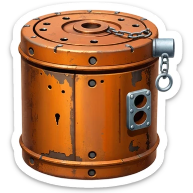 military mine sticker