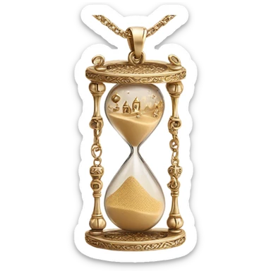 time turner harry potter sticker