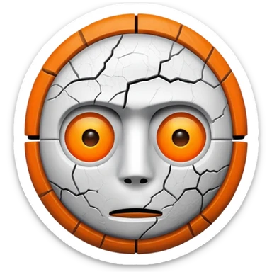 Obito mask  sticker