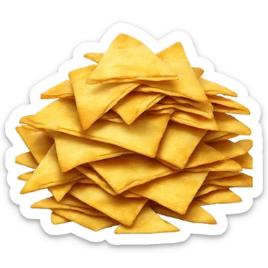 pile of nachos sticker