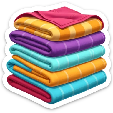 A bundle of Blankets sticker