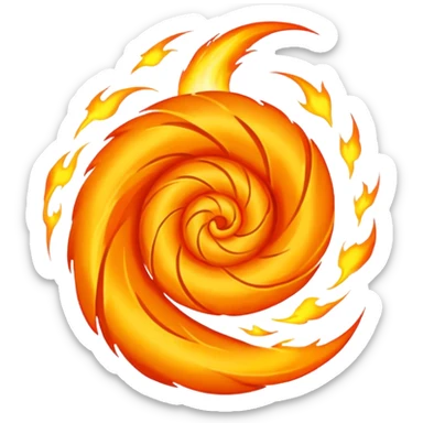 Tornado Tsunami Fuego sticker