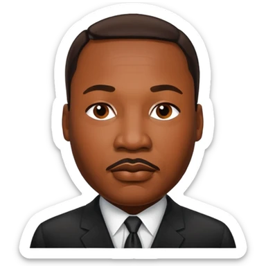Martin Luther King Jr.  sticker