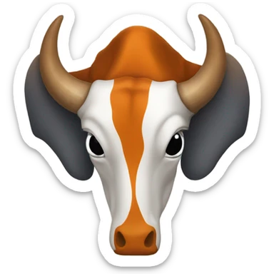 Hookem Horns sticker