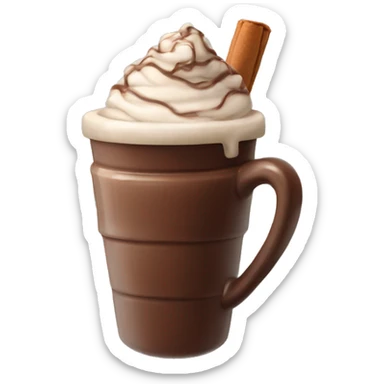Hot chocolate  sticker