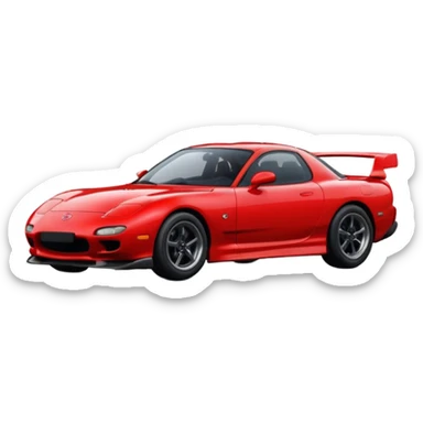 Mazda rx 7 sticker